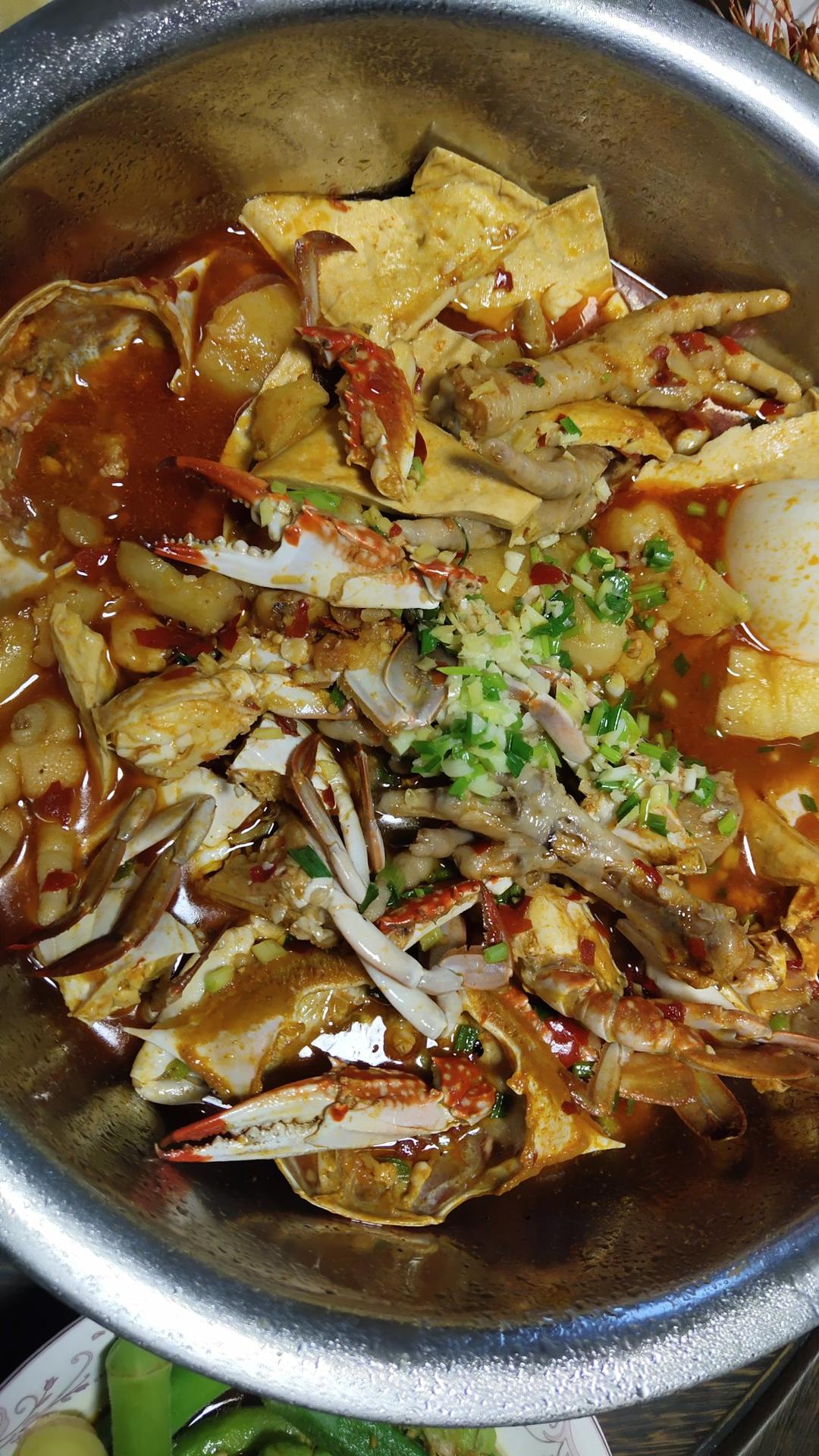 桐乡煲/河蟹煲/鸡爪煲健康简易小白版