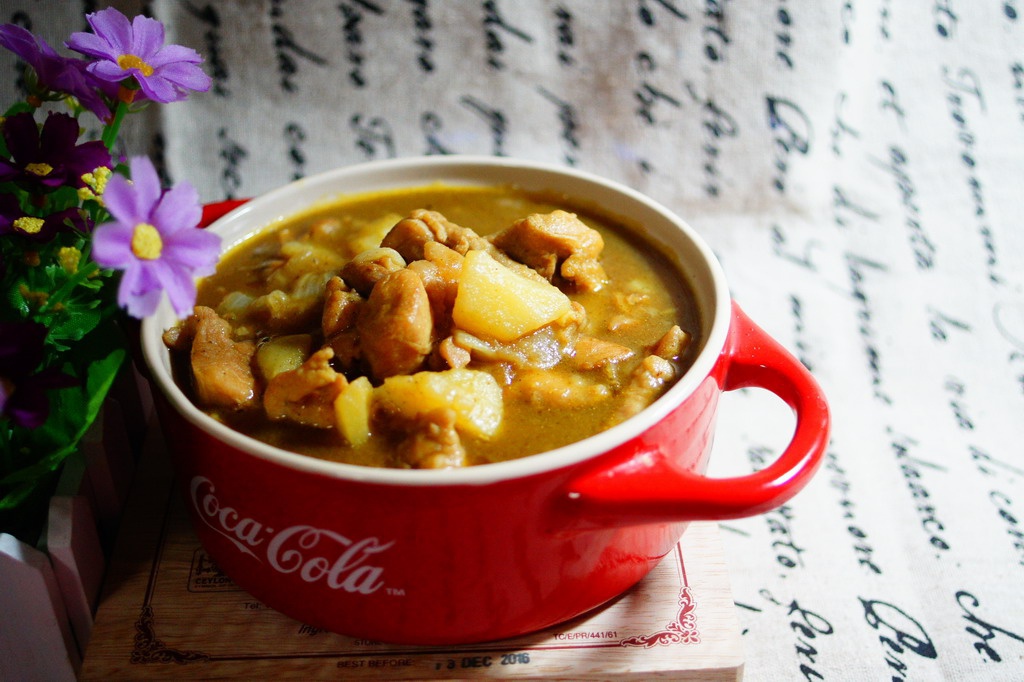 咖喱土豆鸡块