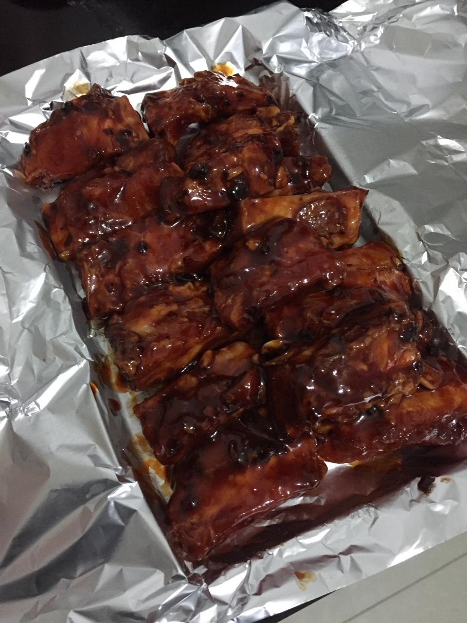 香到骨头里的蒜香排骨（烤箱）