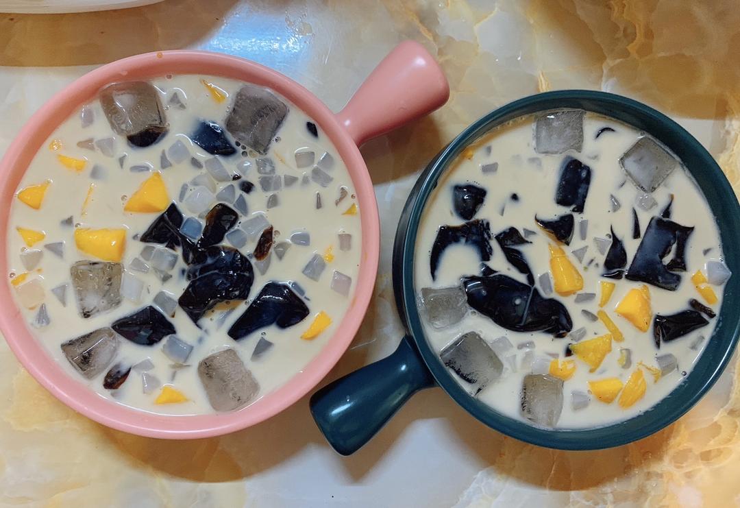 烧仙草奶茶的做法