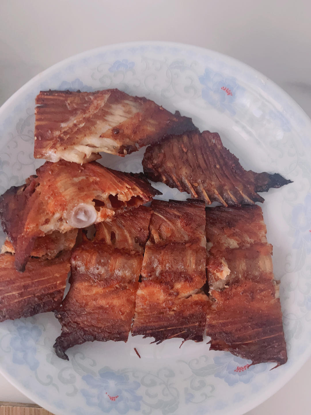 香烤三文鱼鱼骨（烤箱版）