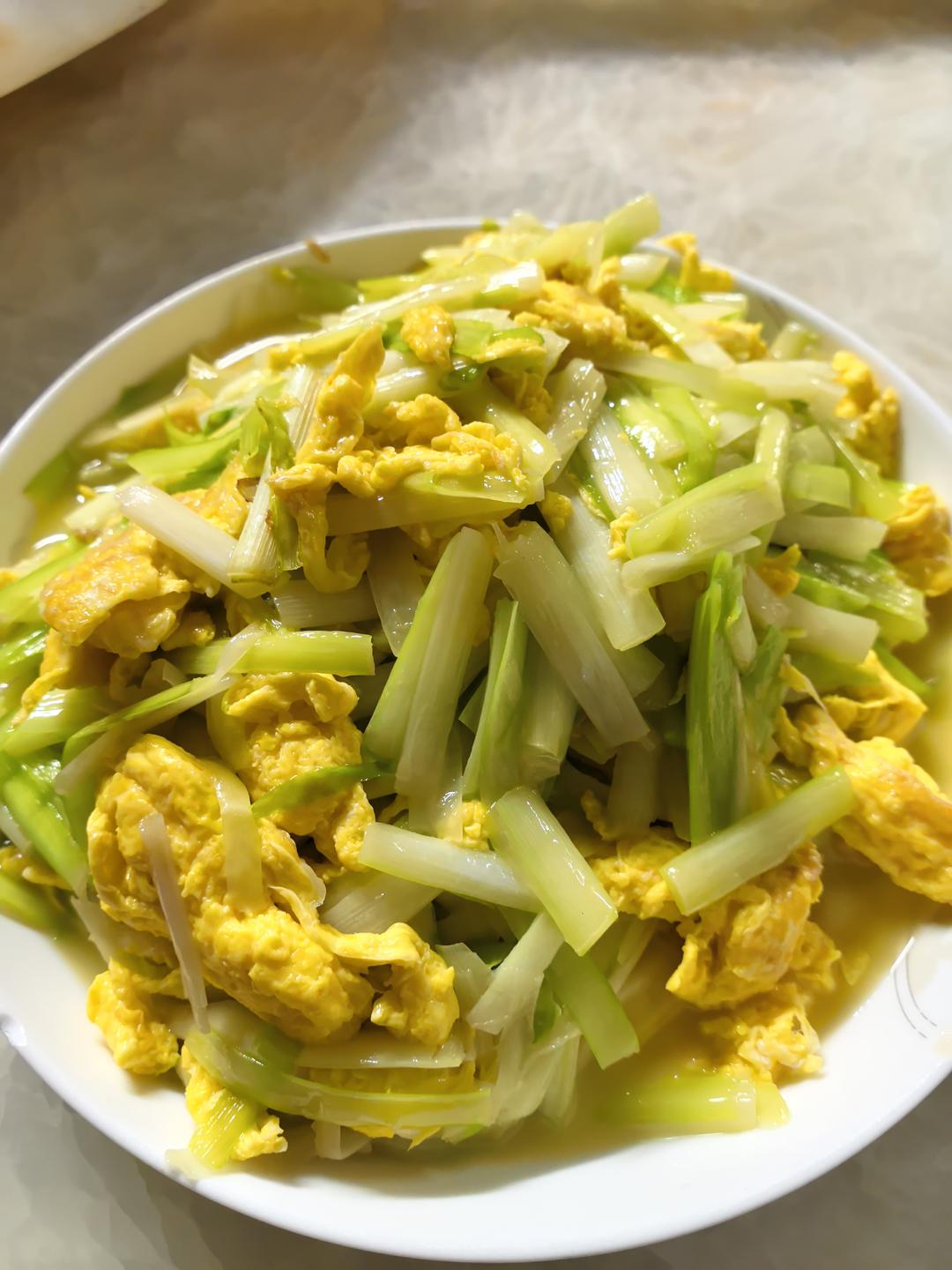 麻麻牌韭黄炒鸡蛋
