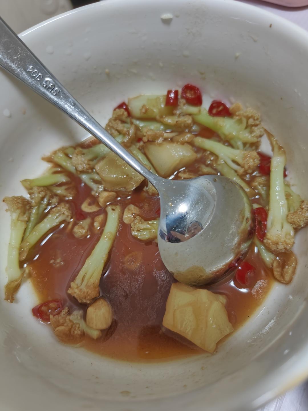 无肉简易版干煸菜花