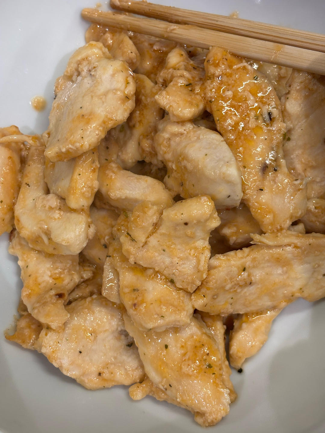 味噌加沙拉酱做出软嫩的鸡胸肉块