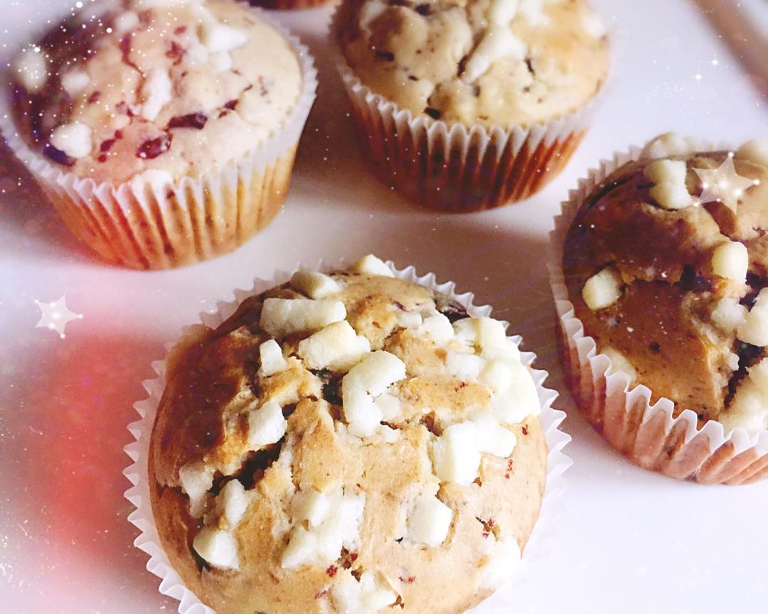 香蕉核桃马芬蛋糕