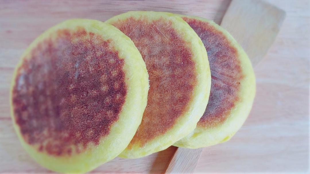 堂妈小厨——发面南瓜饼
