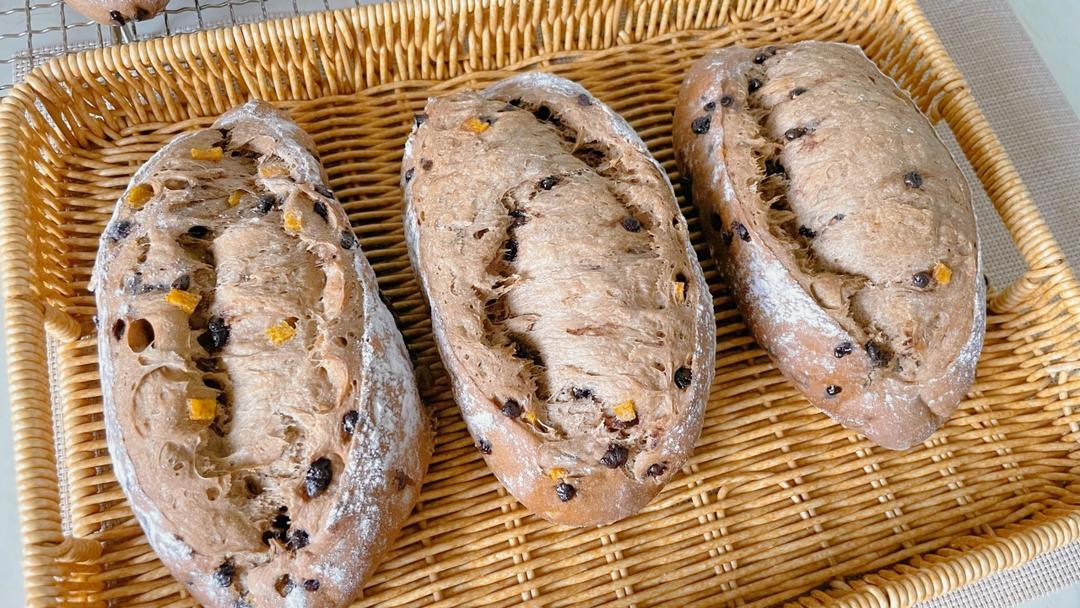 无糖无油巧克力香橙面包㊙️居然好吃到离谱❗