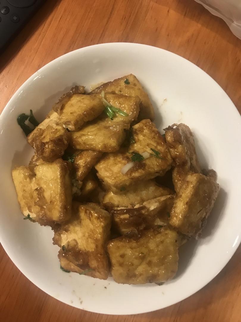 无敌好吃的香煎豆腐