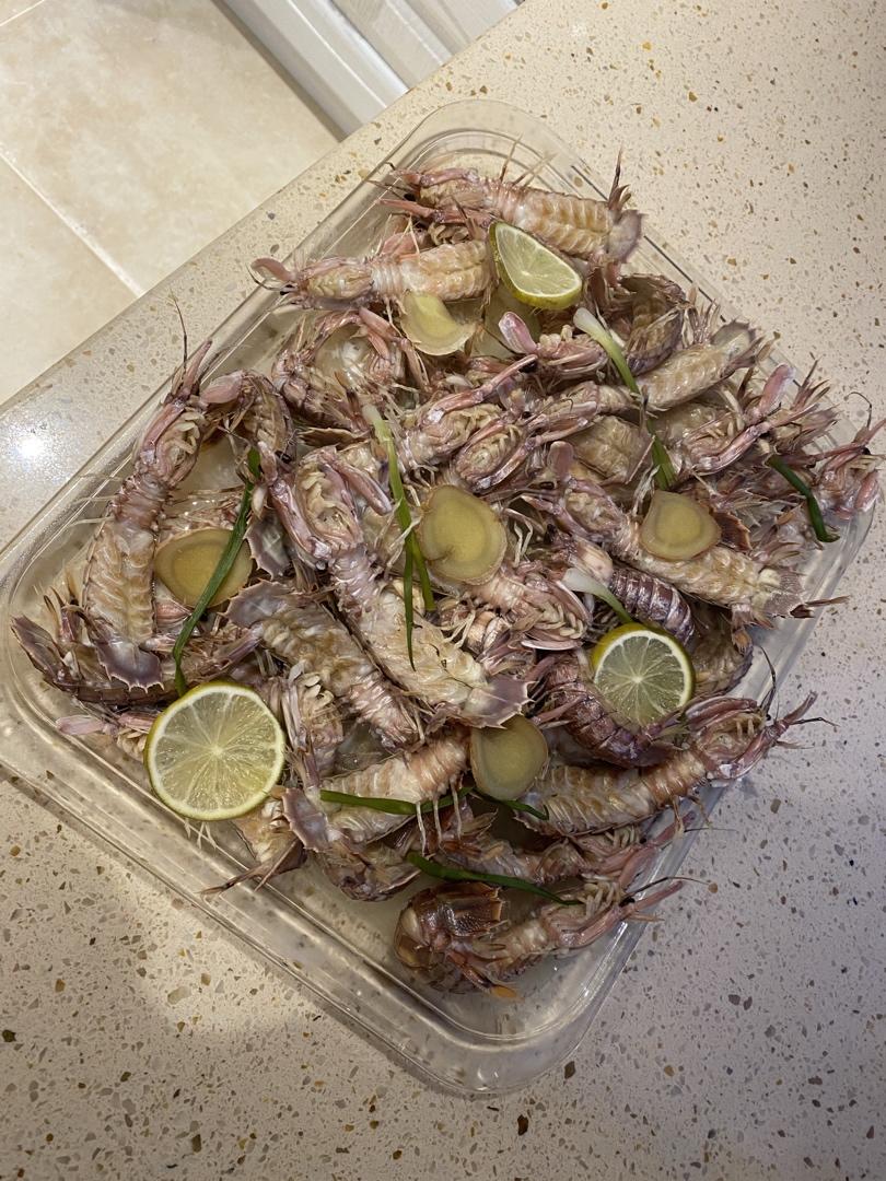 清蒸皮皮虾