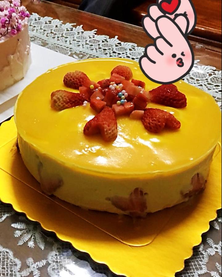 芒果慕斯蛋糕🍰（8寸）