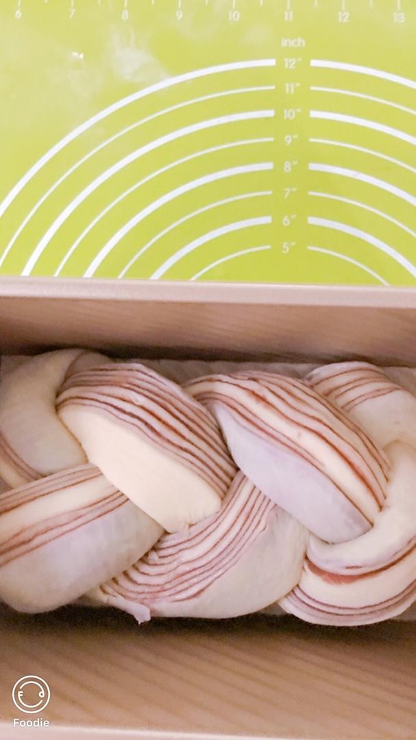 大理石红豆沙吐司