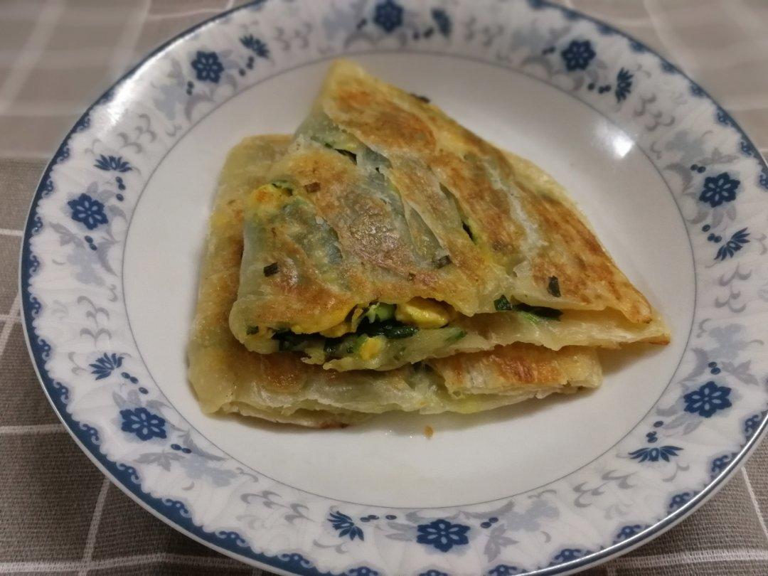 手抓饼韭菜盒子