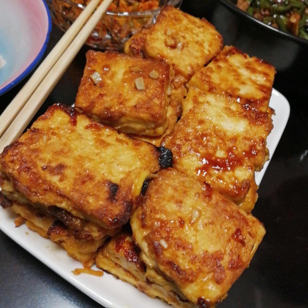 无敌好吃的香煎豆腐