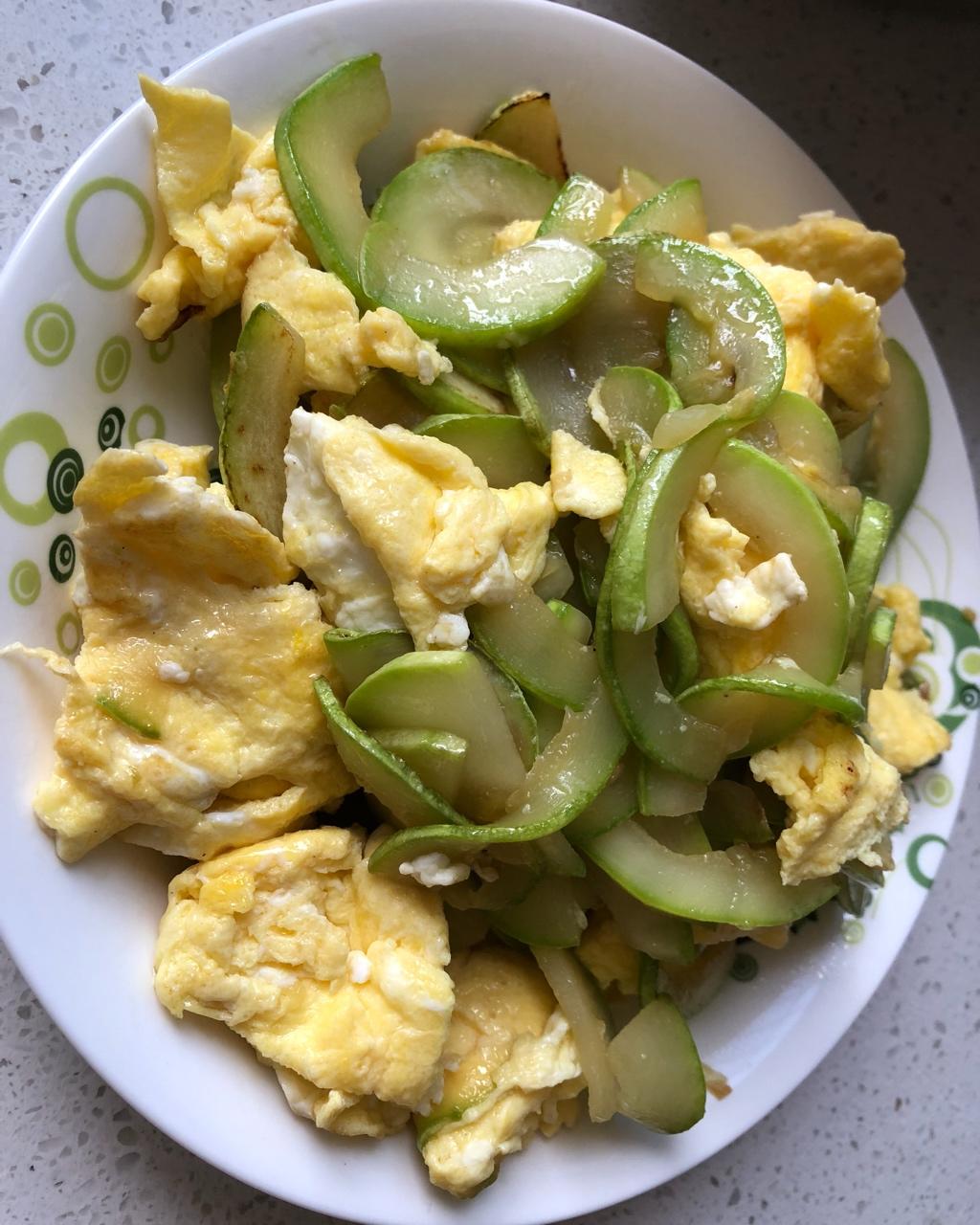 西葫芦炒蛋