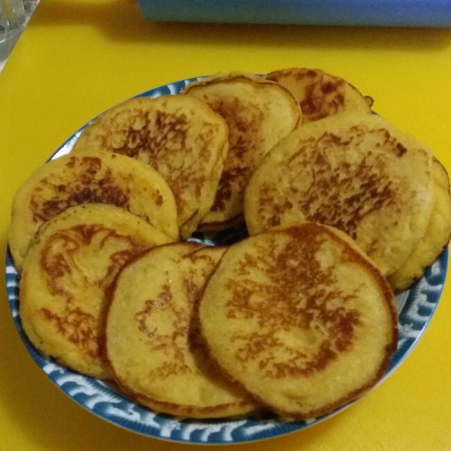 奶香软糯玉米饼