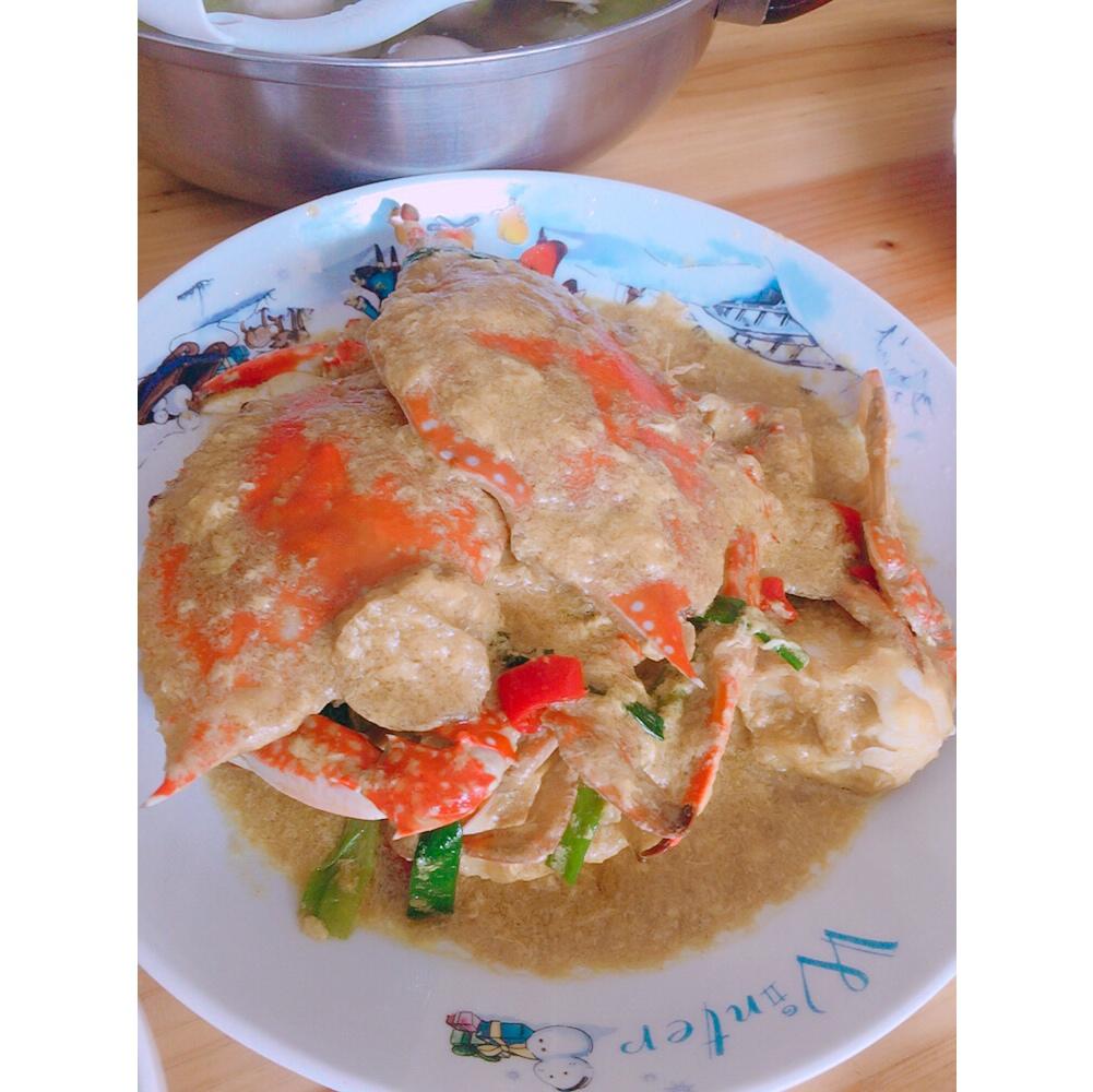 泰式咖喱炒蟹