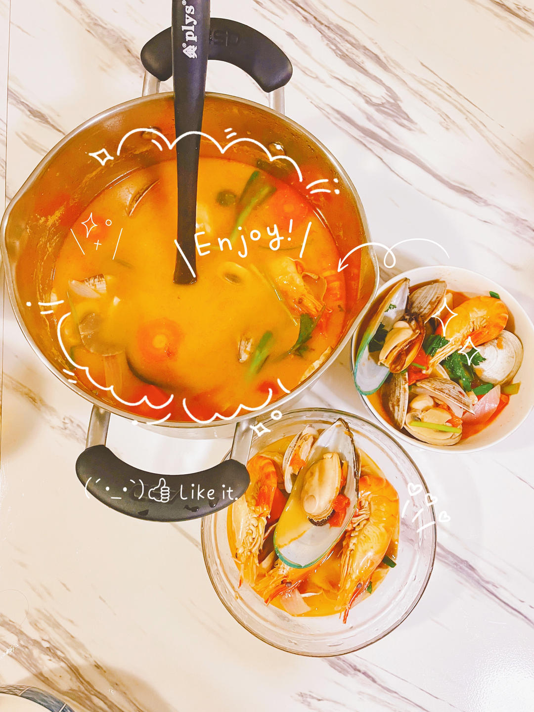 被夸爆的冬阴功汤【泰国学厨】超级好操作！