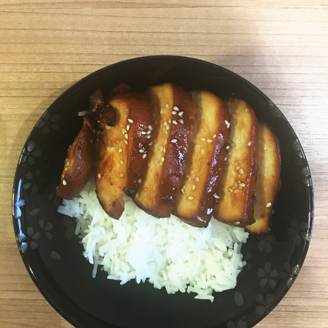 照烧鸡腿饭