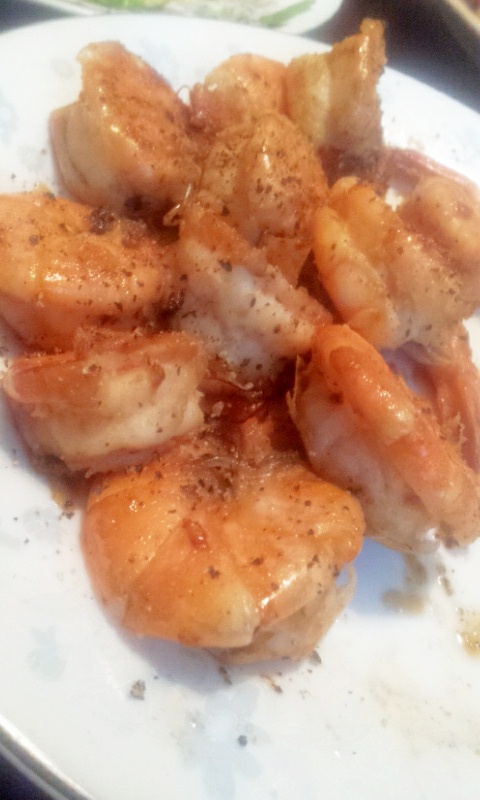 开背蒜香虾