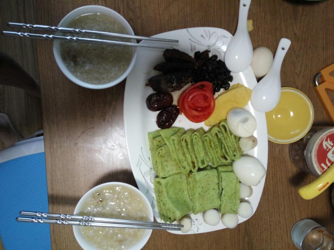 黄瓜鸡蛋早餐饼