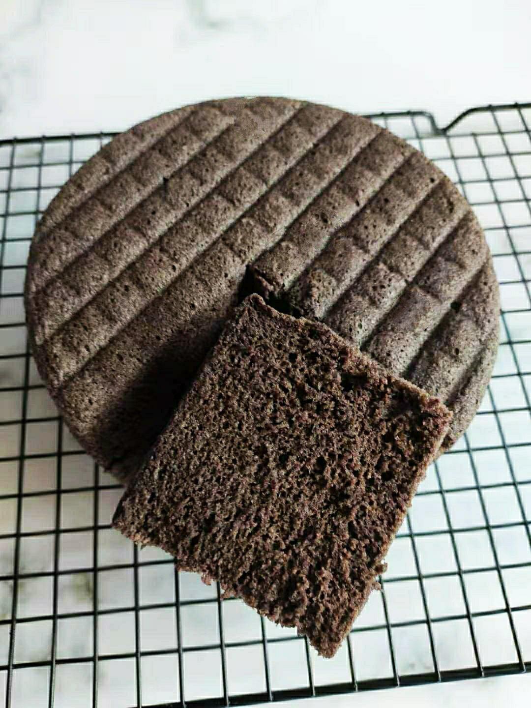 黑米蒸糕
