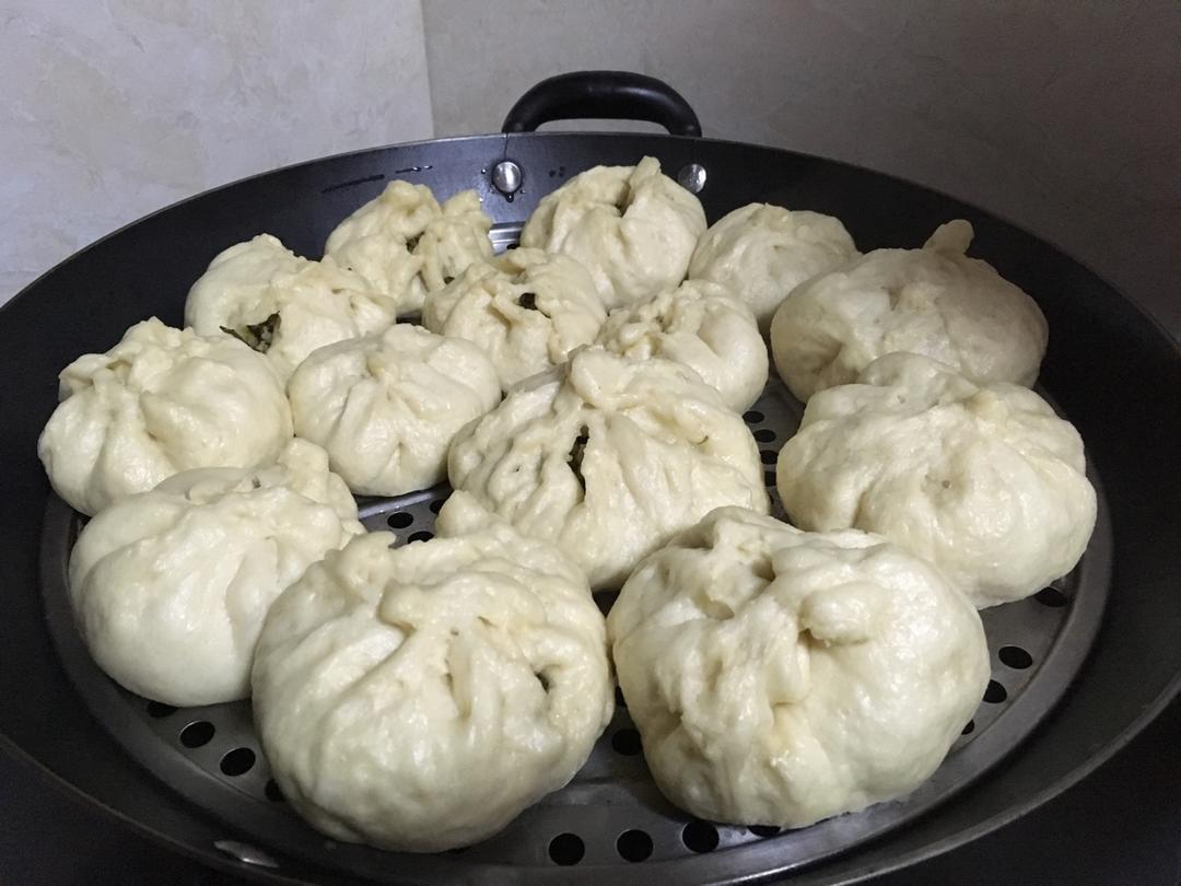 纯手工奶香馒头【无泡打粉，无添加】