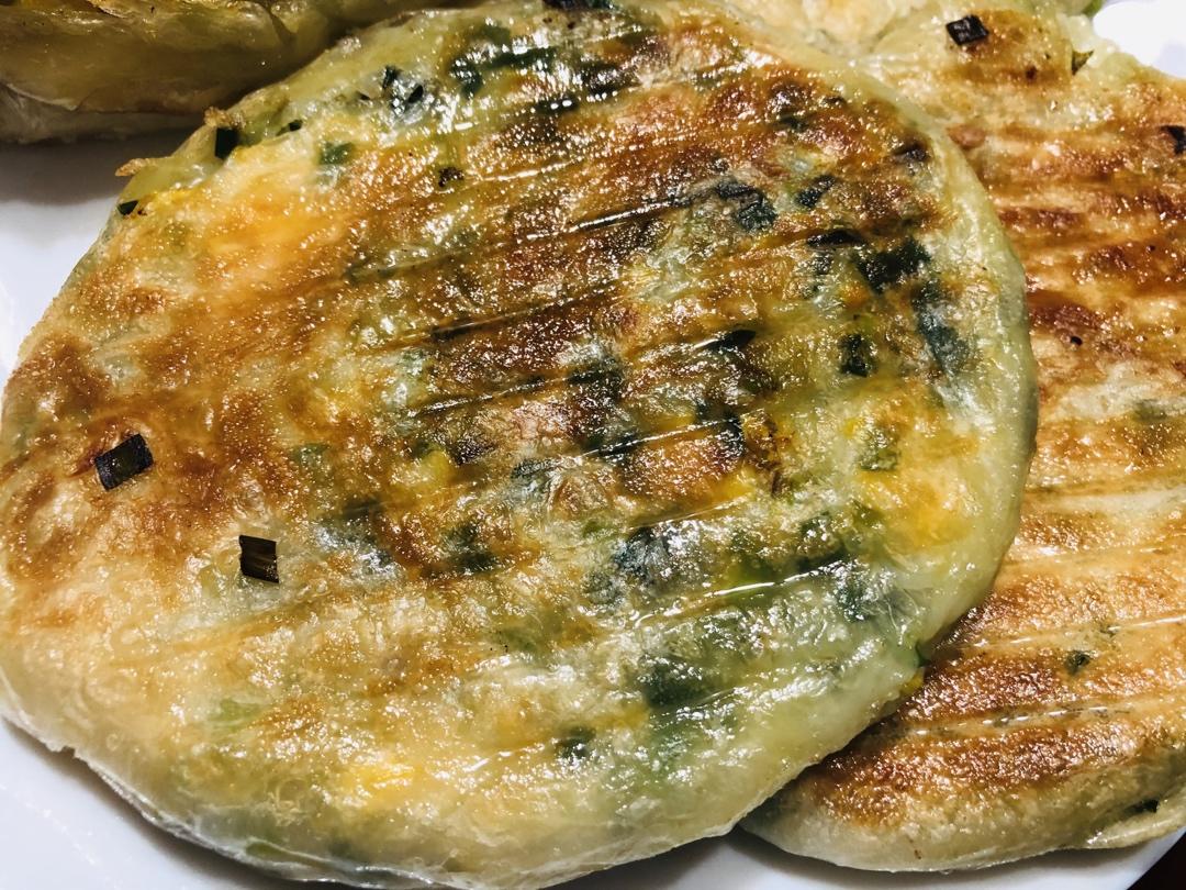 手抓饼韭菜盒子