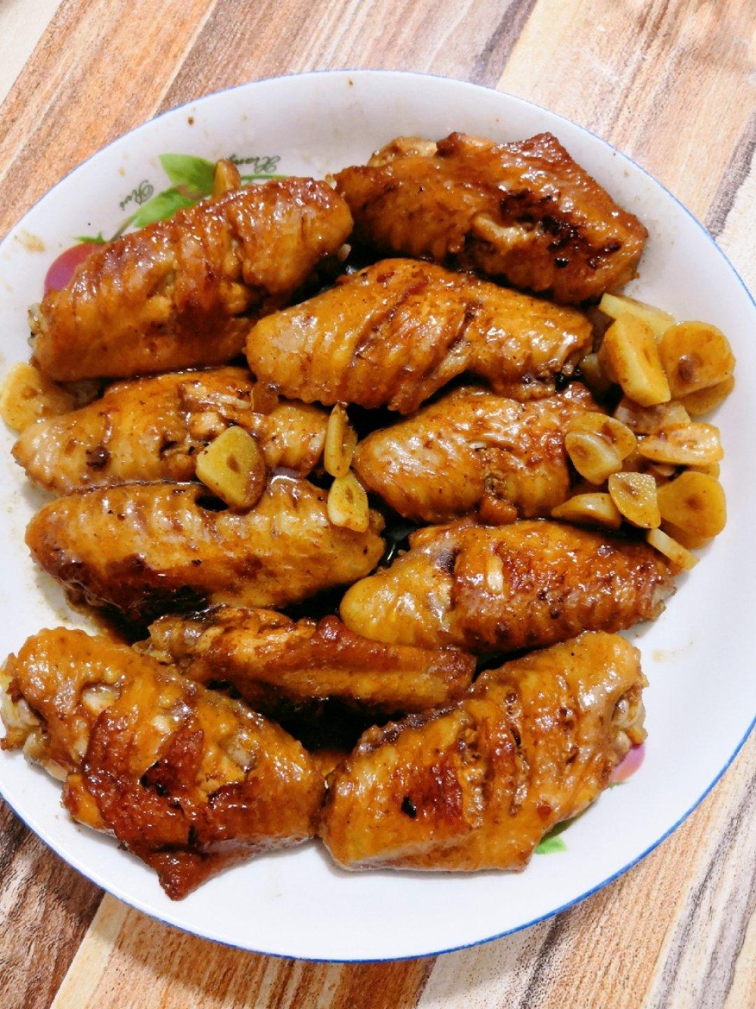 🔥好吃到飙泪的秘汁多汁蒜香鸡腿，鲜嫩到流口水。