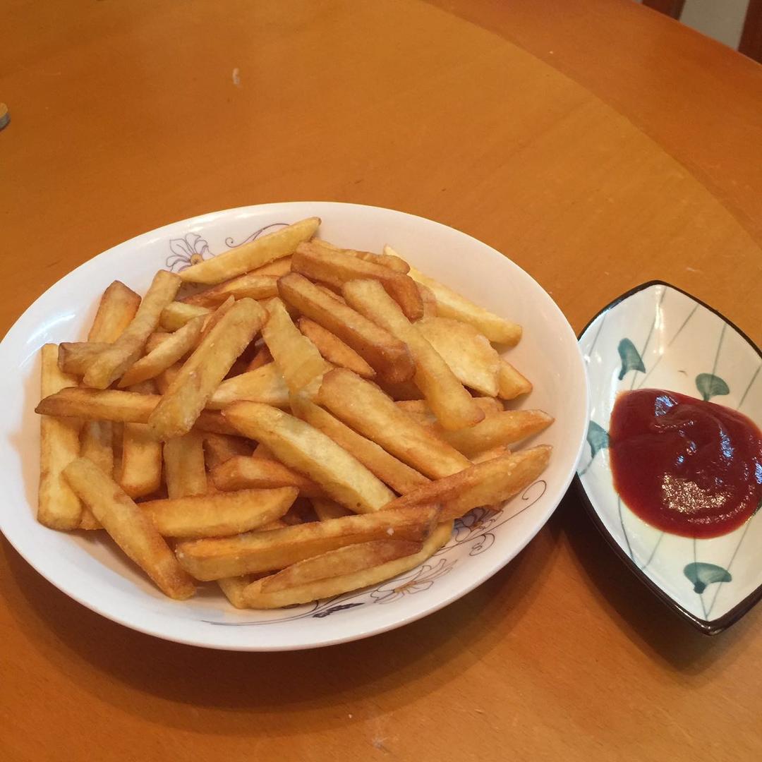 酥香薯条自己做，超有成就感丨炸薯条 • 圆满素食
