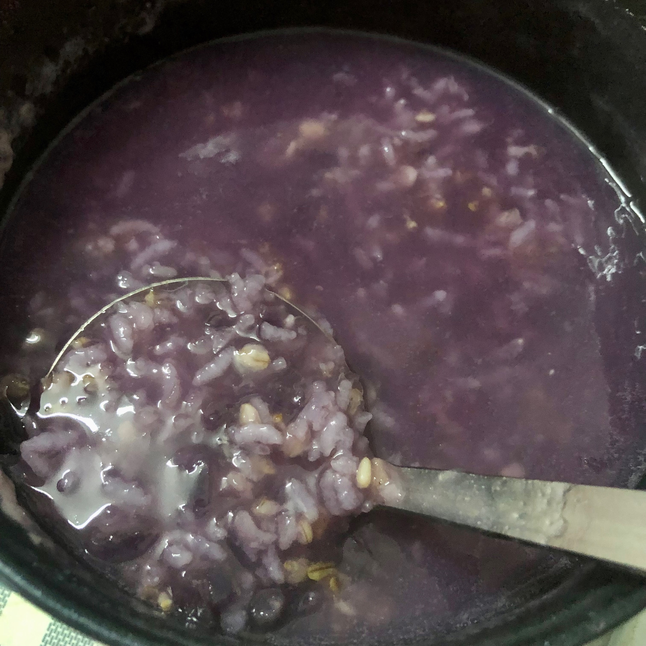 紫薯燕麦粥（家庭版）的做法 步骤4