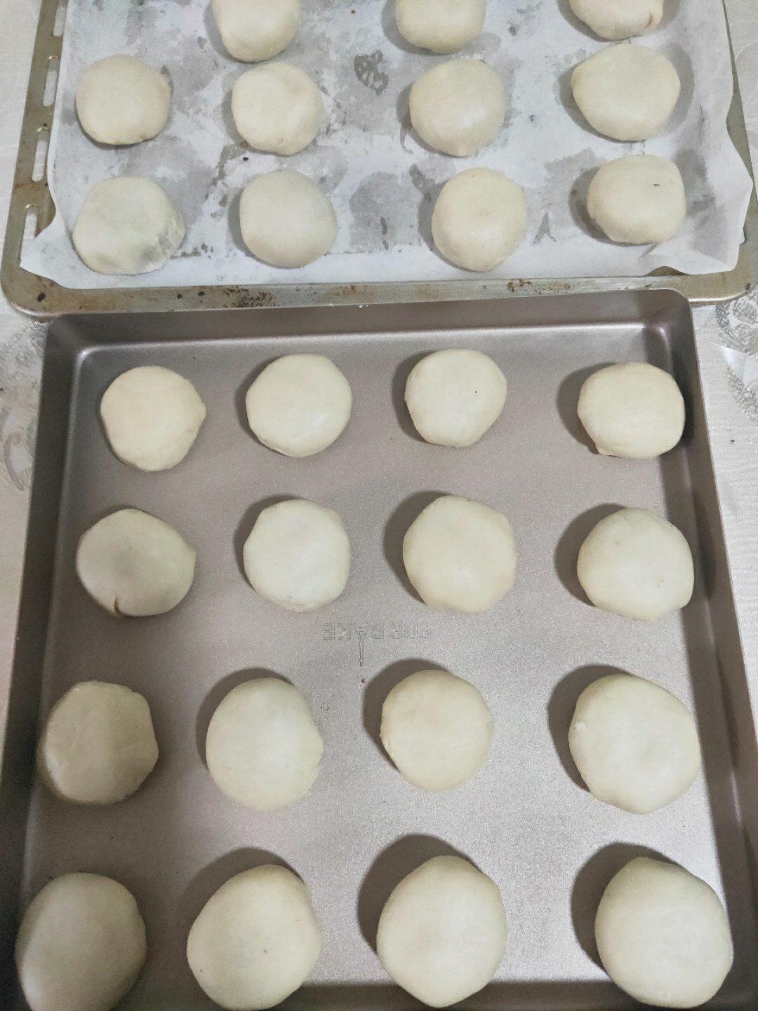 酥皮绿豆饼   酥得掉渣渣