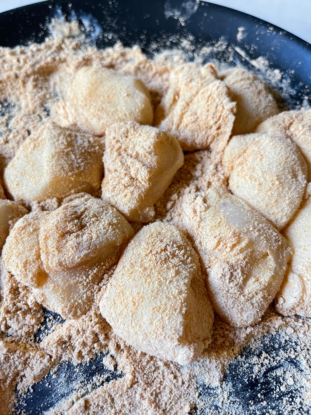 微波炉五分钟日式黄豆粉糯米糍 kinako mochi