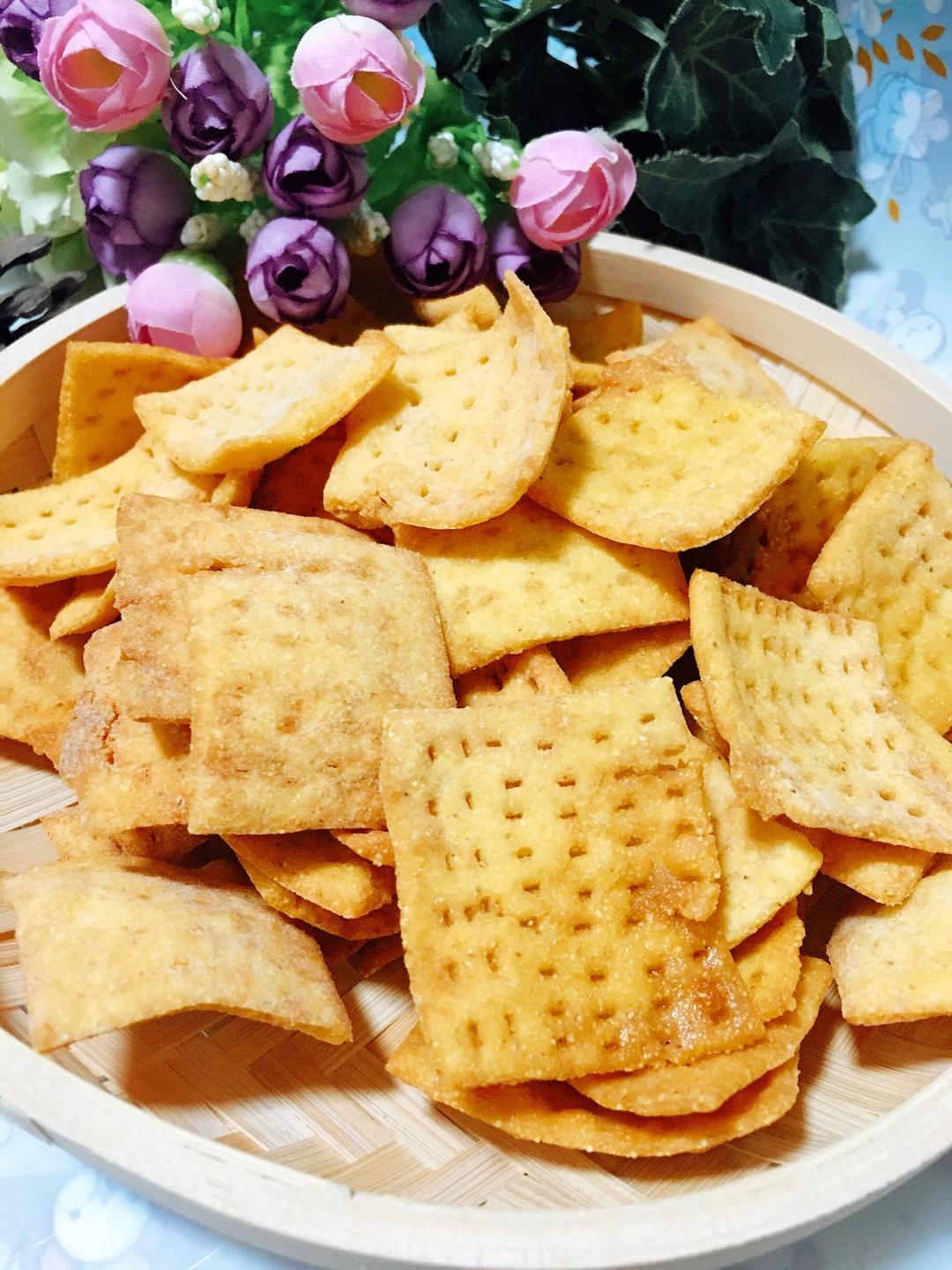 嘎嘣脆的玉米面鍋巴