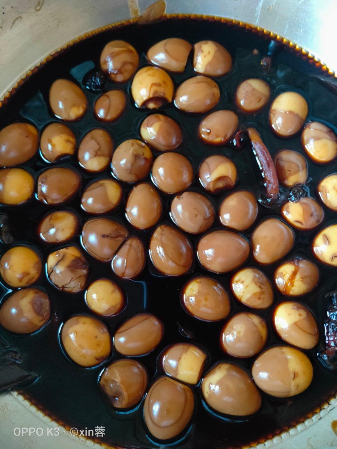 卤香鹌鹑蛋（经验之作）