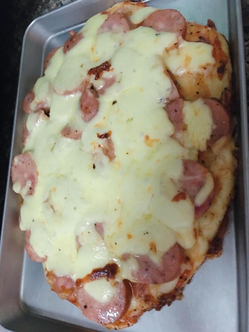 不用烤箱的披萨