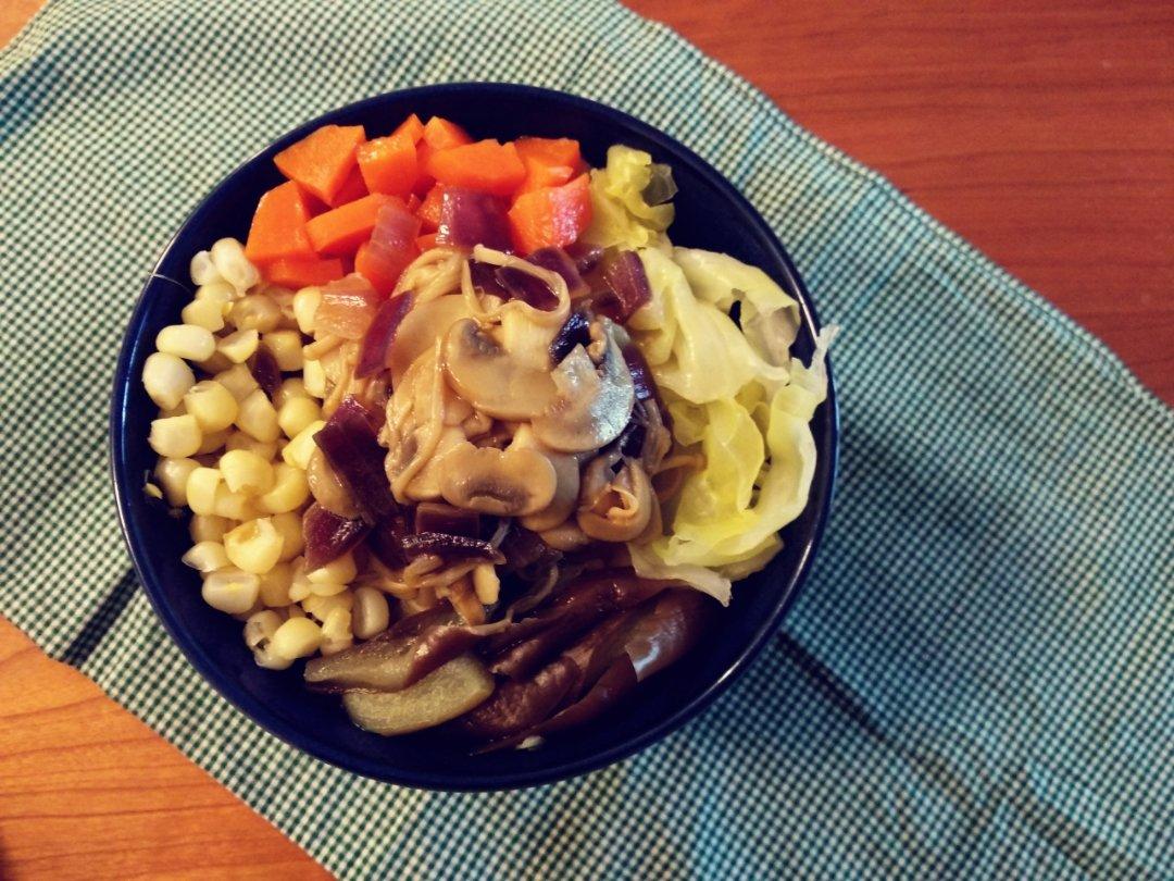 和风蘑菇饭（很适合做便当）