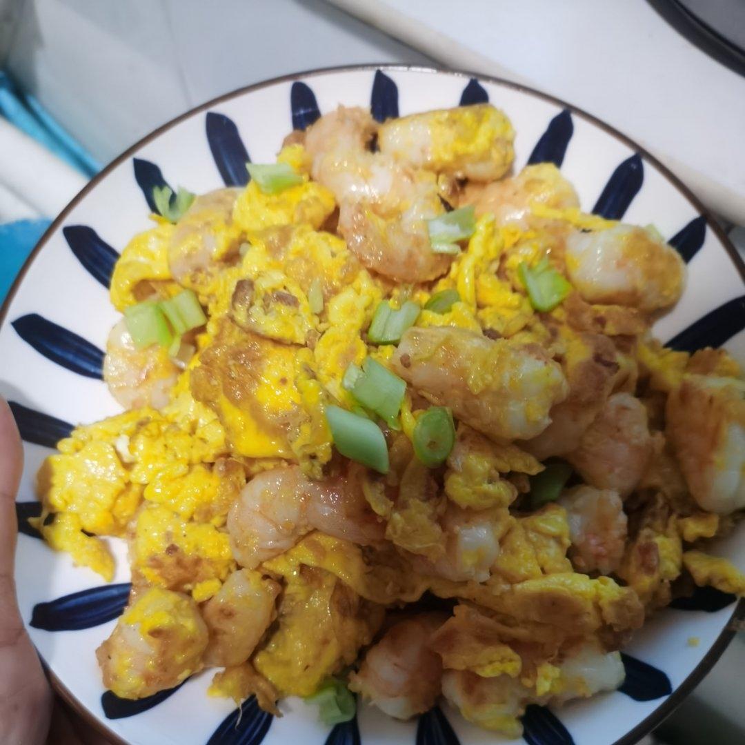 虾仁滑蛋