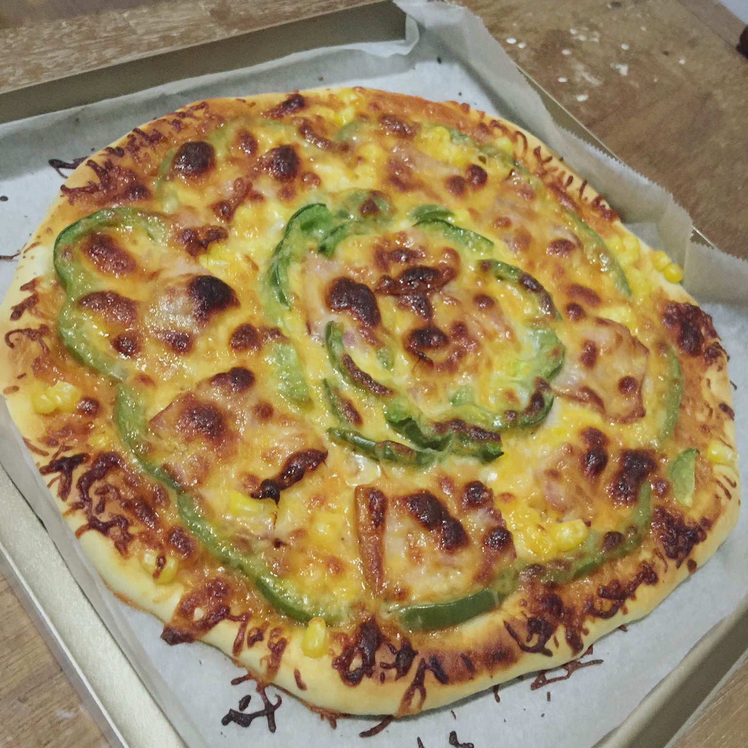 8寸纯手工什锦披萨