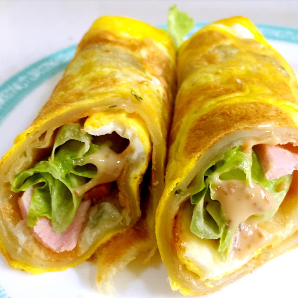 may57做的手抓饼卷菜版