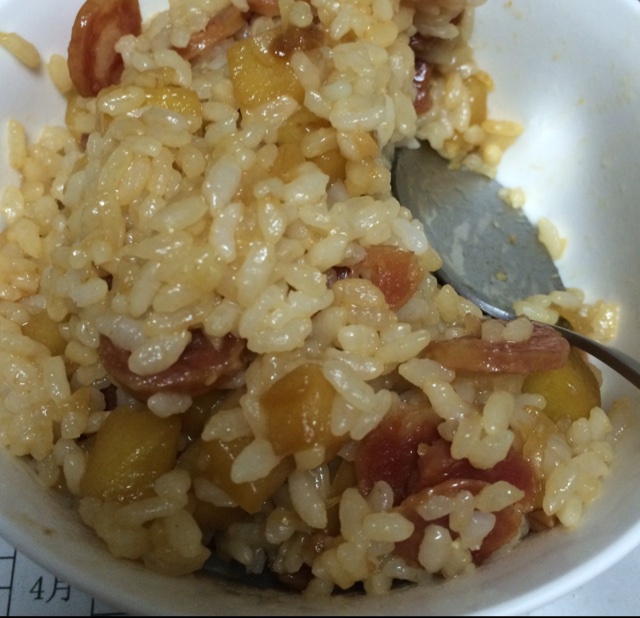 香肠土豆闷饭