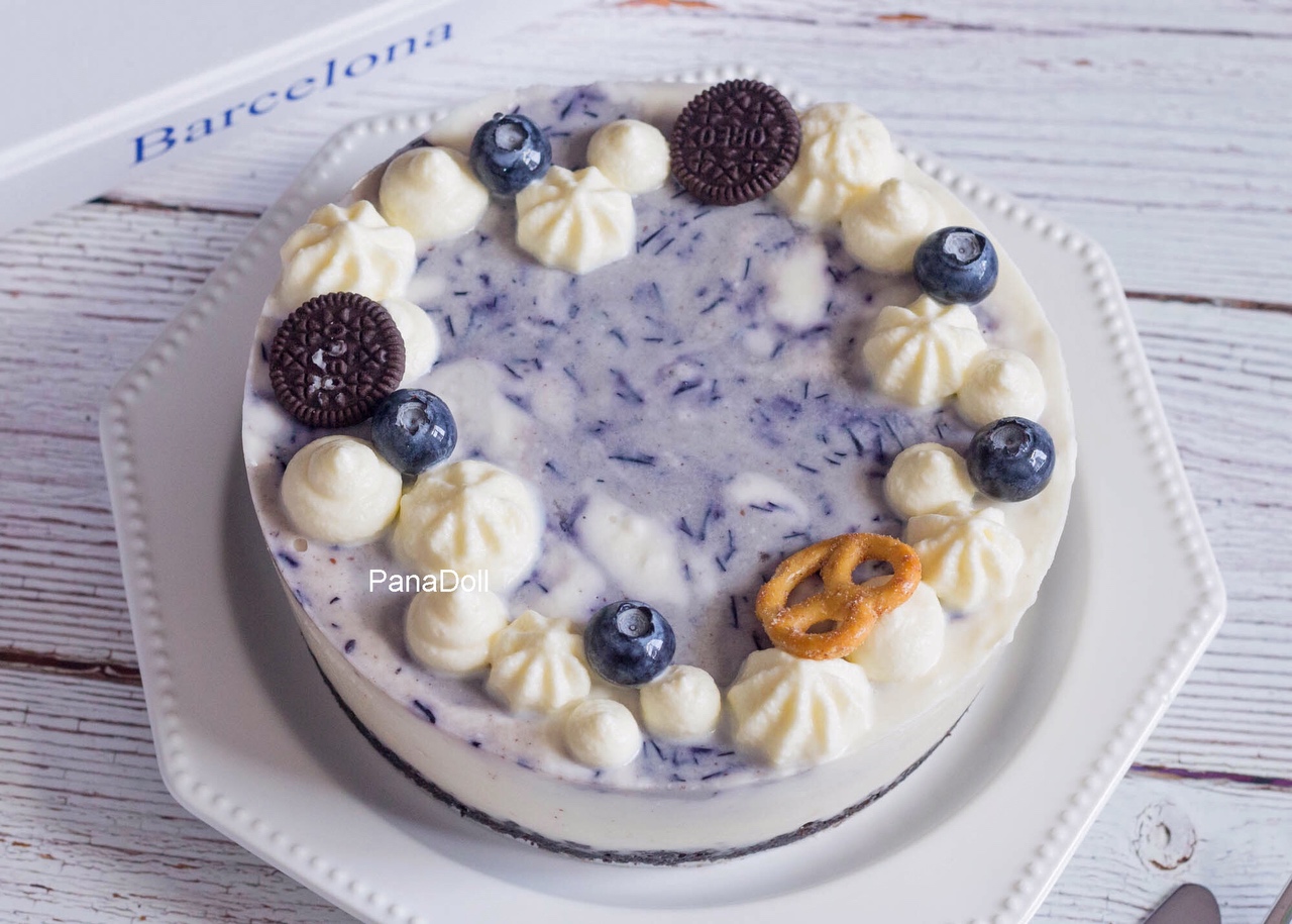 除了雪糕，这个夏天蓝莓慕斯蛋糕也不能少🫐的做法 步骤6