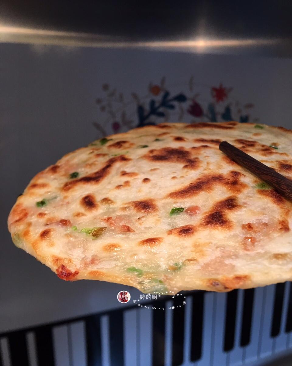 堂妈教你做飘香葱油饼