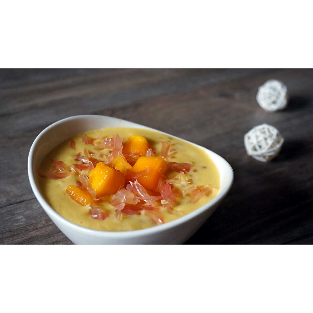 不输甜品店的杨枝甘露