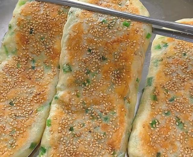 椒盐葱花酥饼 椒盐葱花酥饼