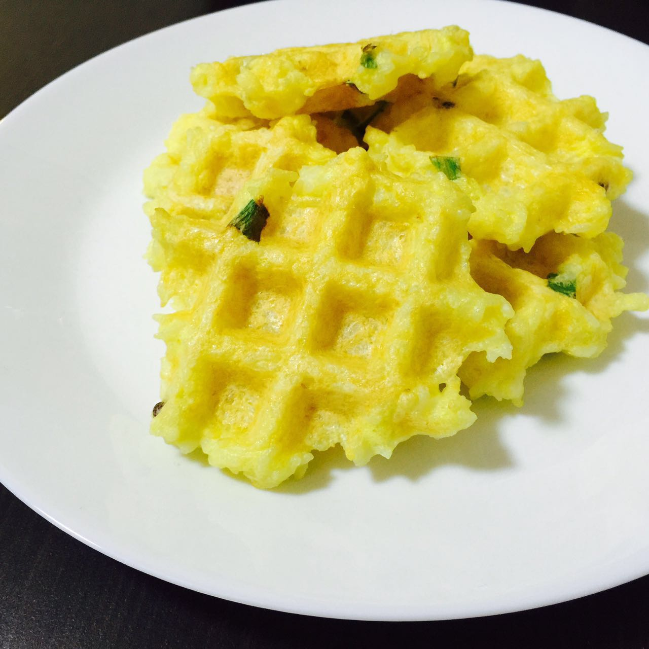 鸡蛋米饭饼——上班族快手早餐