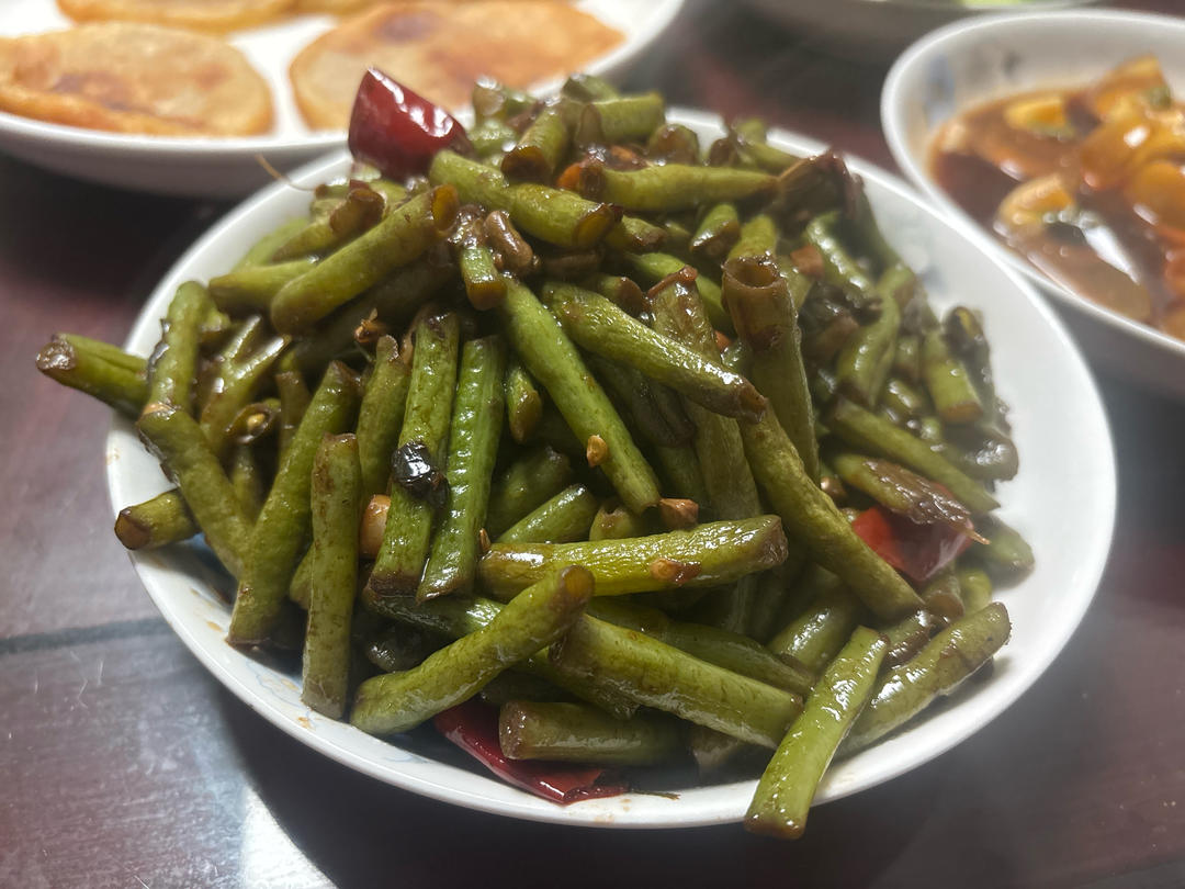 清炒豆角