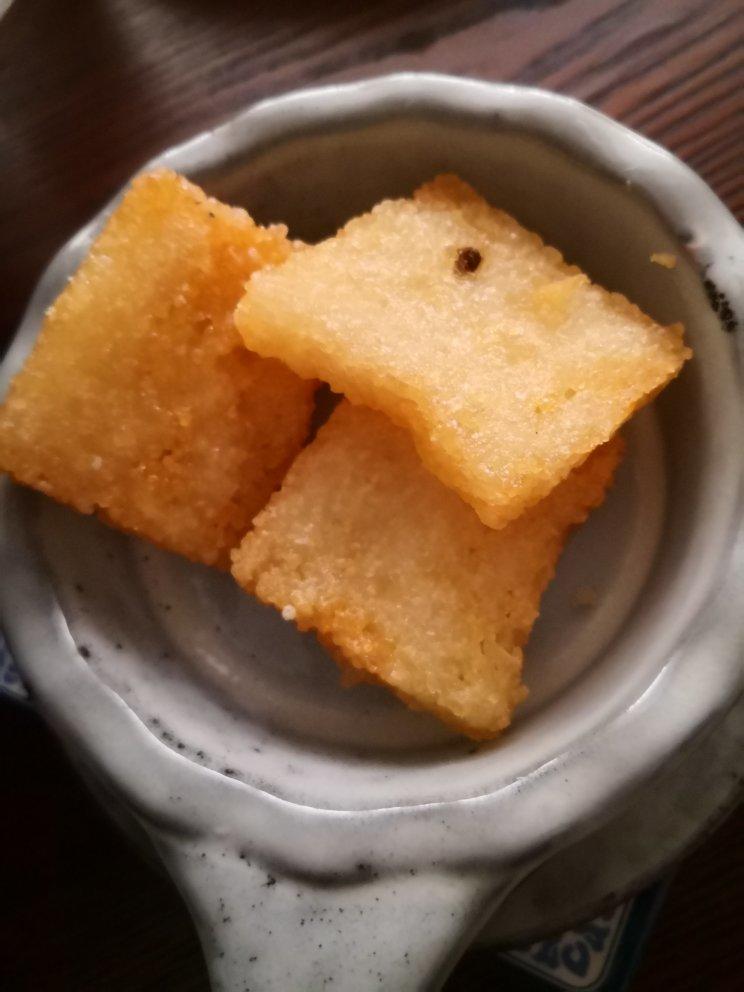 只是这人生做的地地道道的重庆街边糍粑块