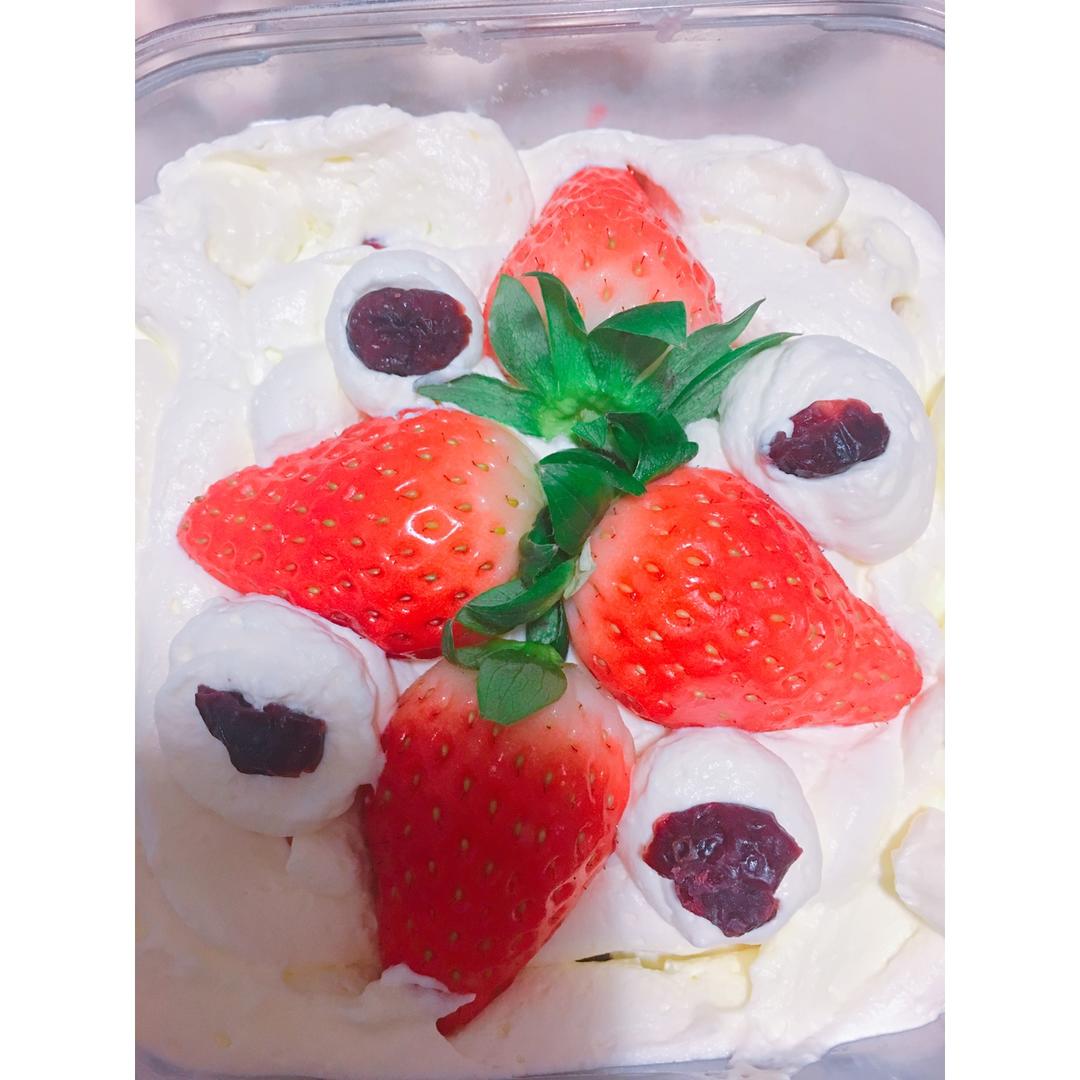 蛋糕水果盒子
★快手美味甜品★