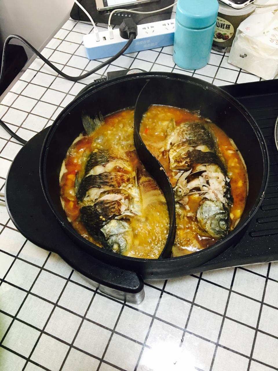 蒜香烤鱼
