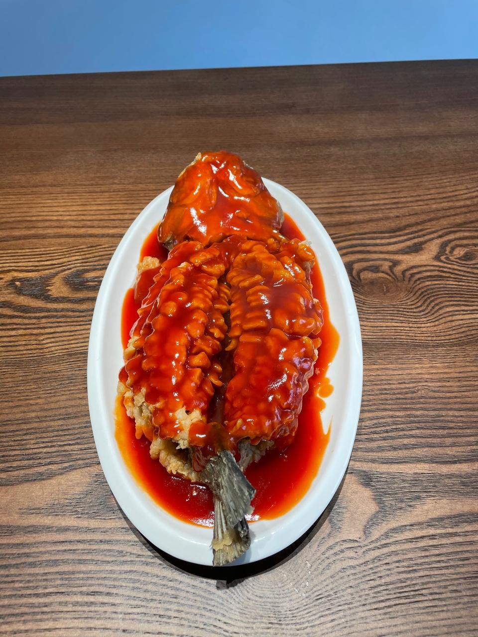 松子鱼(附切鱼图解)的做法 步骤22